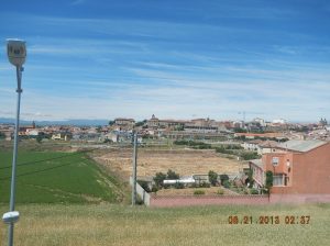 Astorga as seen from the surburbs.